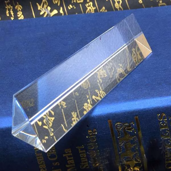 水晶紙鎮 - 水晶獎座禮品 水晶獎座禮品 客製 - 水晶獎座禮品 13358_Crystal_Paper_02