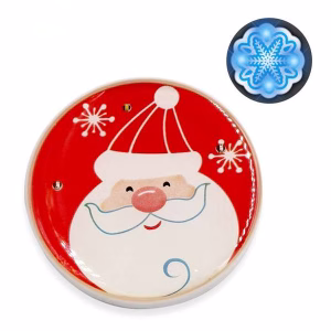 客製化商品推薦 - 水晶獎座禮品 客製 - 水晶獎座禮品 22171_Christmas_LED_Badge_1